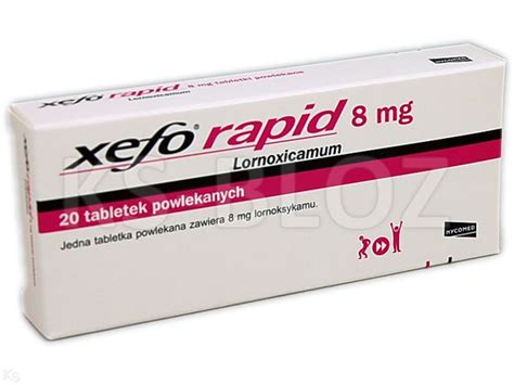 xefo vlemnyek|Xefo Rapid 8 mg filmtabletta betegtájékoztató